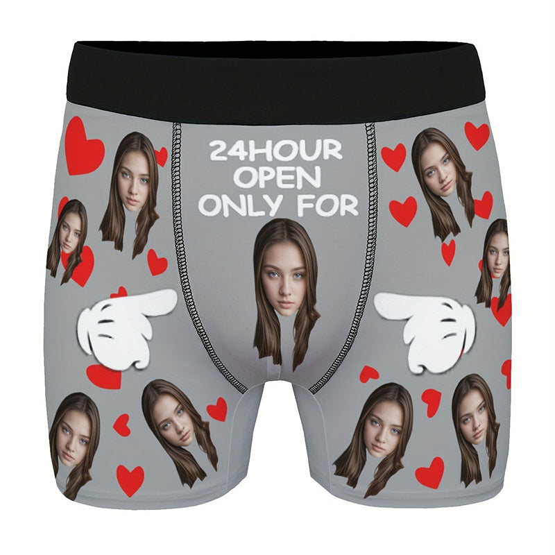 Men'S Boxer Shorts with Personalized Designs