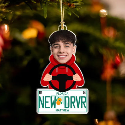 New Driver Ornament 2025, State License Ornament