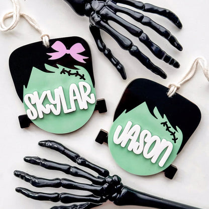 Halloween Basket Tags / Eyeball Name Tags / Boo Basket Tags