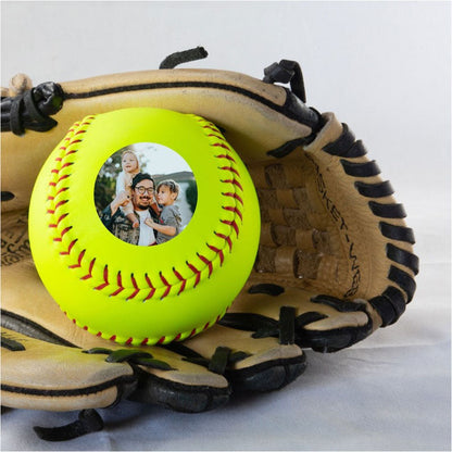 Softball Dad Gift, Fathers Day Gift, Fathers Day Softball, Custom Print Softball