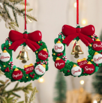 2025 Family Christmas Tree Ornament, Christmas Ornaments With Name