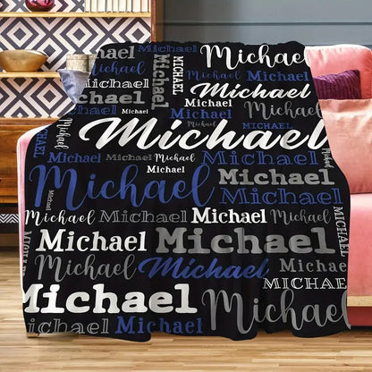 Personalized & Customizable Name Blanket
