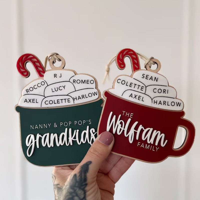 Family Christmas Ornament | Personalized Family Ornament