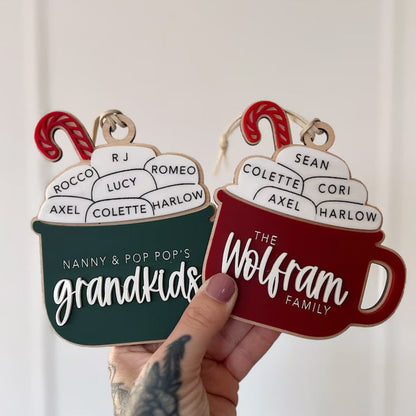 Family Christmas Ornament | Personalized Family Ornament