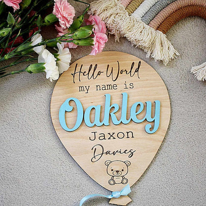Personalised Baby Gifts | Sign