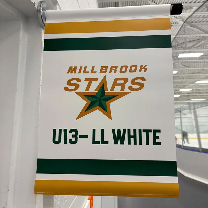 Custom Hockey Team banner  Double Sided Hockey Door Banner