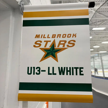 Custom Hockey Team banner  Double Sided Hockey Door Banner