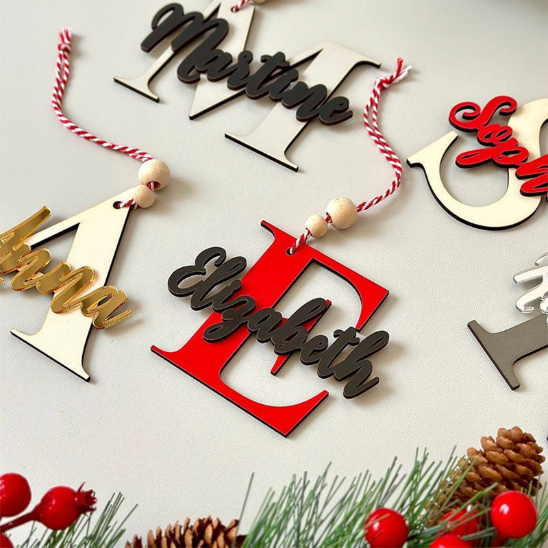 Personalized Christmas Sock Tags