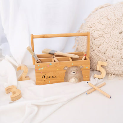 Pencil holder, back to school, school supplies, pencil holder for children