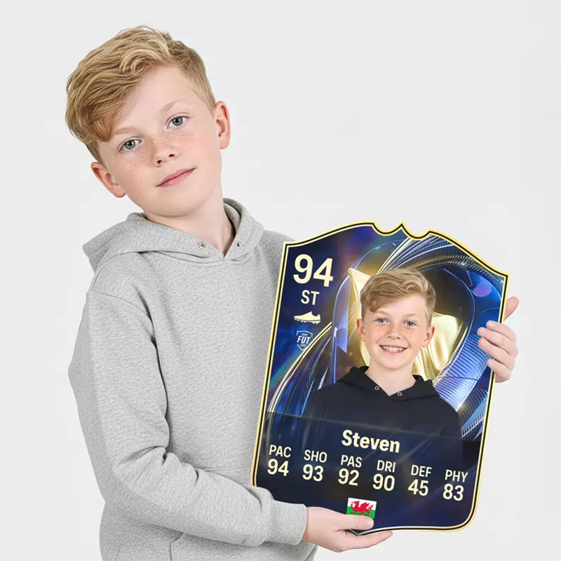 Personalised FIFA EA FC Football Card