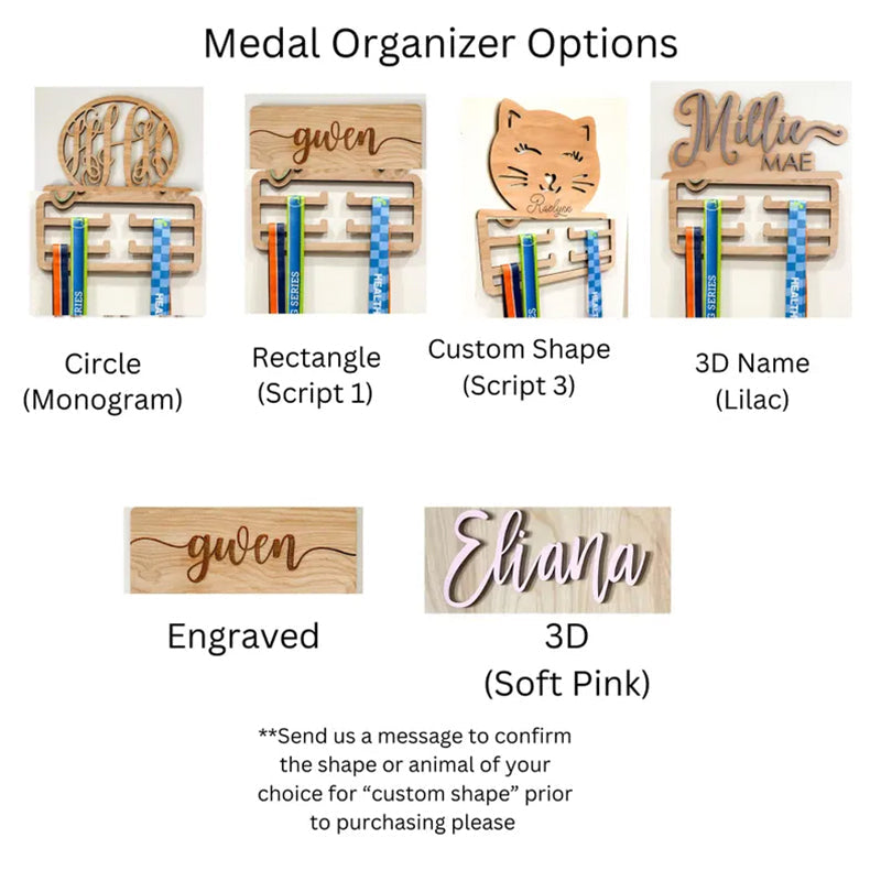 Wood Awards Rack | Special Gift Idea | Medal Holder