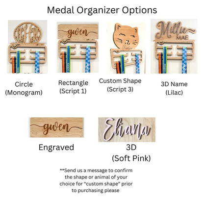 Wood Awards Rack | Special Gift Idea | Medal Holder