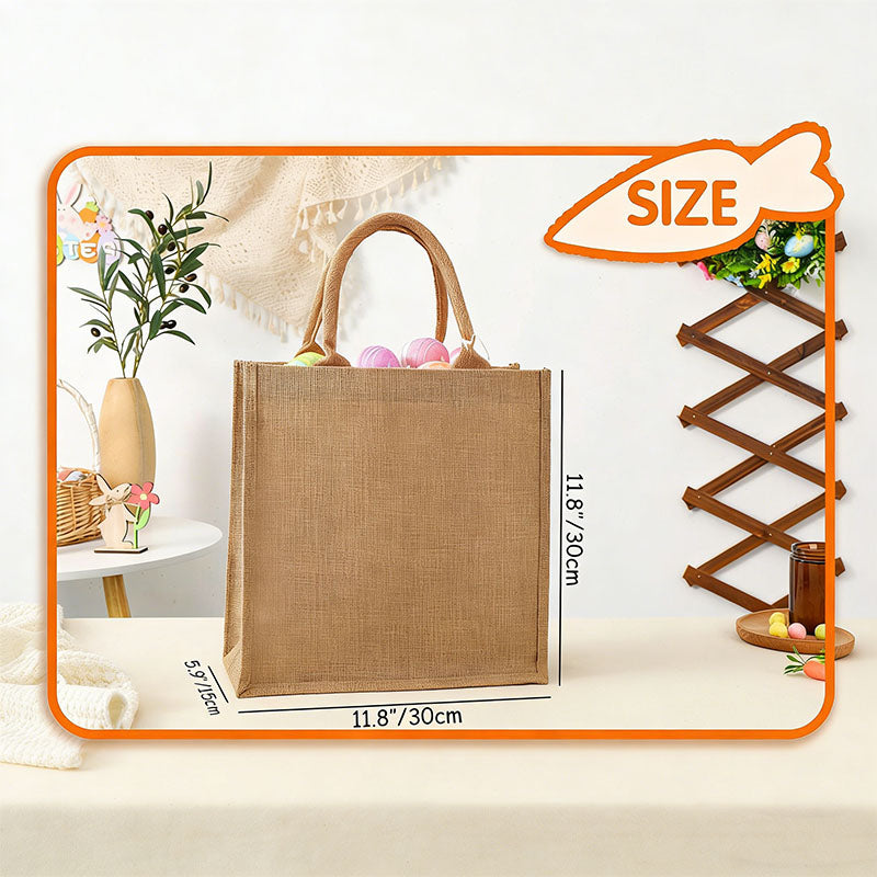 Personalized Easter Tote bag with Bunny,Easter Basket gift,Easter Bag with Name,Easter Gift