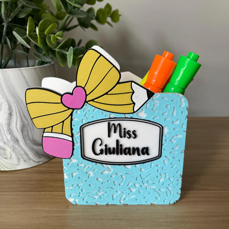 Personalized Teacher Pen Holder