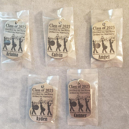 High School ,MUSIC ,FOOTBALL Coach Keychain Gift