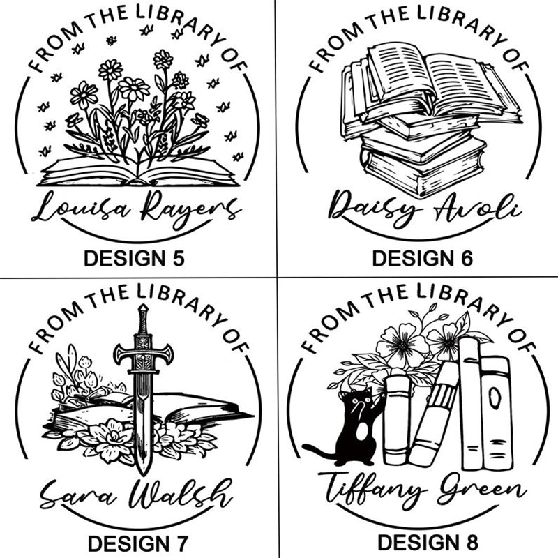 Personalized library stamp Self Inking Library Stamp