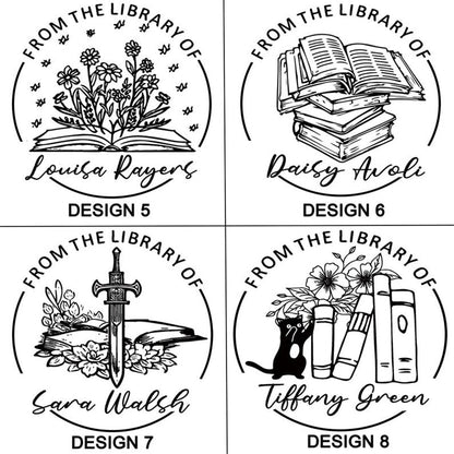 Personalized library stamp Self Inking Library Stamp