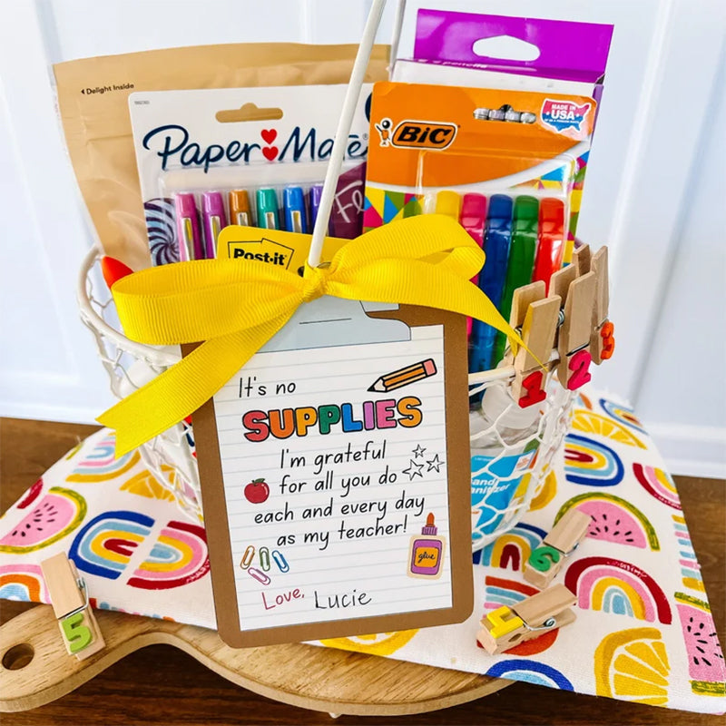 Teacher Appreciation Gift Tag  Acrylic Tag