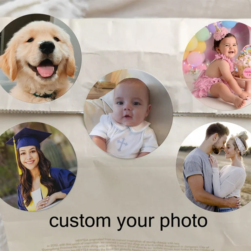 Custom Photo Stickers for Graduations