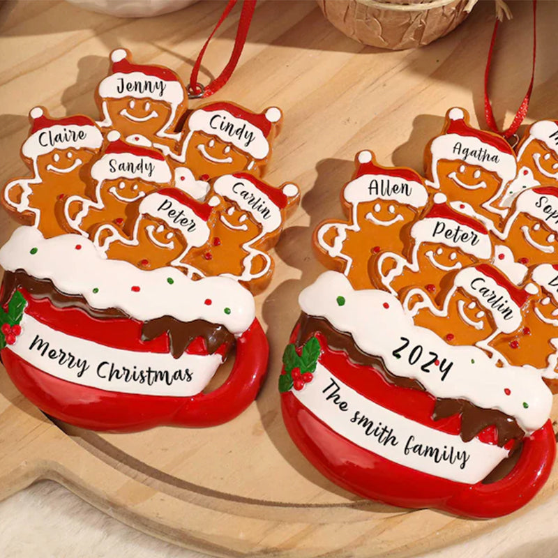 Personalized Resin Family Ornament
