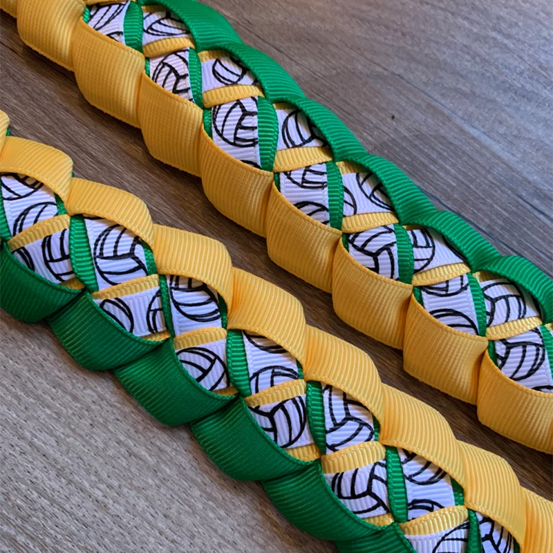 VOLLEYBALL Ribbon Lei