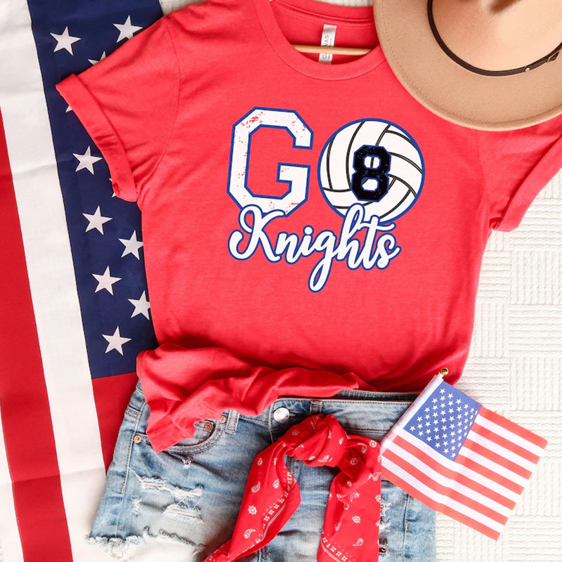 Custom Volleyball Number Shirt, Personalized Volleyball Mom Shirt