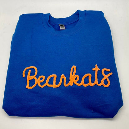 Chenille Letter Sweatshirt Team Sports Shirts