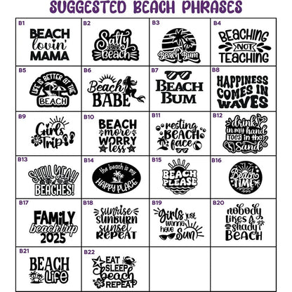 Beach Cup & Phone Holder | drink sand personalized graduation bride gift