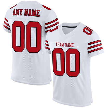 Custom Football Jersey Team Name And Number