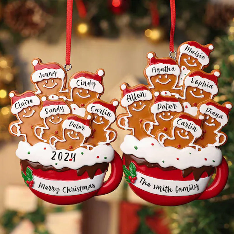 Personalized Resin Family Ornament