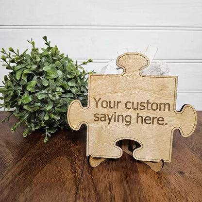 Puzzle Piece Decor, gift for employee appreciation