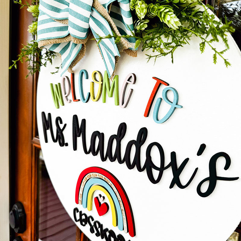 Classroom Door Hanger | Teacher Door Hanger | End of Year Teacher Gift