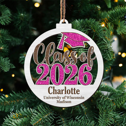 Personalized Graduation Ornament 2026