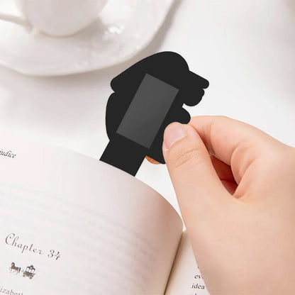 Personalized Stationery Initial Design Magnetic Bookmark Clip with Name Teacher