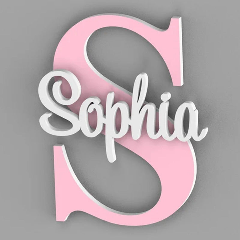 Custom Name Sign For Kids and Babies