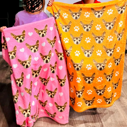 Custom Photo Blanket, Custom Blanket With Picture