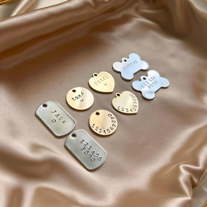 PersonalizedCustom Dog Necklace, Luxury Pet Jewelry