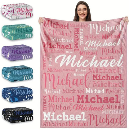 Personalized & Customizable Name Blanket