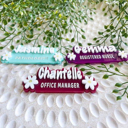 Personalised Work Name Badge, Name Badge for Work