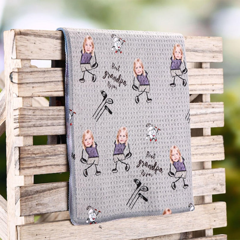 Personalized Photo Golf Towel
