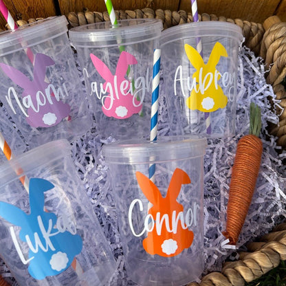 Easter Party Cups for Kids, Kids Easter Cups, Easter Basket Stuffers for kids, Easter Party Favors, Kids Easter Gifts