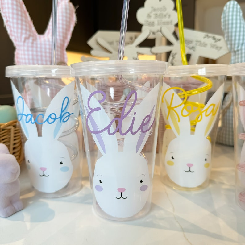 Personalised Easter Cold Cup, Easter Gift, Kids Easter Gift