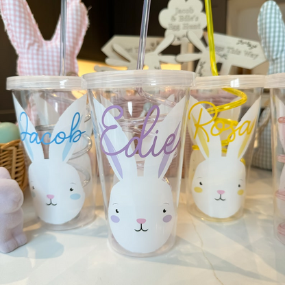 Personalised Easter Cold Cup, Easter Gift, Kids Easter Gift