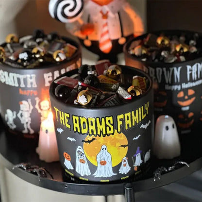 Personalized Halloween Candy Bowl For Halloween Home Decoration