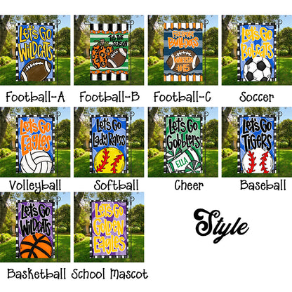 Custom Team Sport Garden Flag