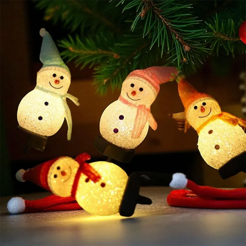 Christmas Snowman Solar Light