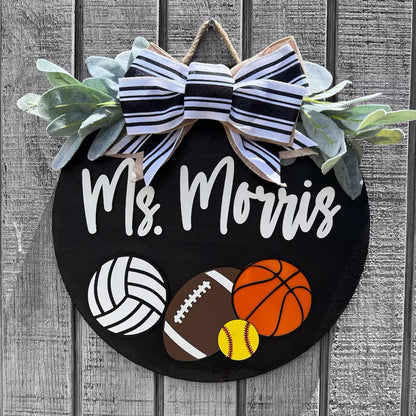Personalized Teacher room sign|Sign for teacher|Room sign for teacher
