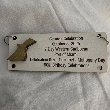 Anchor Cruise cabin door decor, cruise door hanger