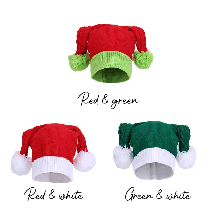 Personalized Christmas Elf Hat with Name | Custom Santa Hat for Kids