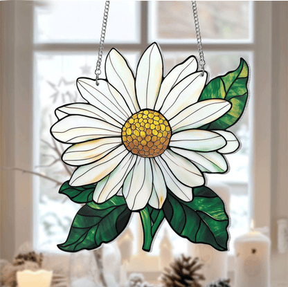 Birth Flower With Name Suncatcher Mothers Day Gift For Mom